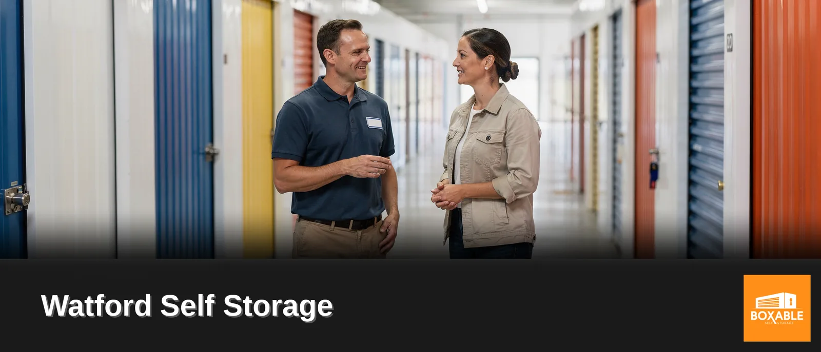 Boxable Self Storage operates its Watford facility with a team of 10 employees supporting day-to-day